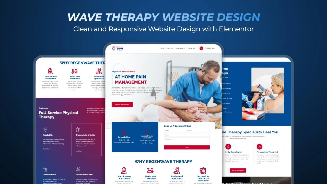 Modern Therapy Website