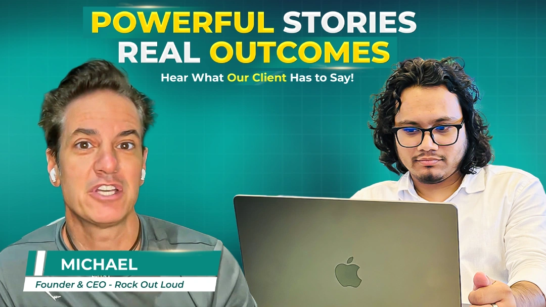 Video testimonial from Michael about music school website design